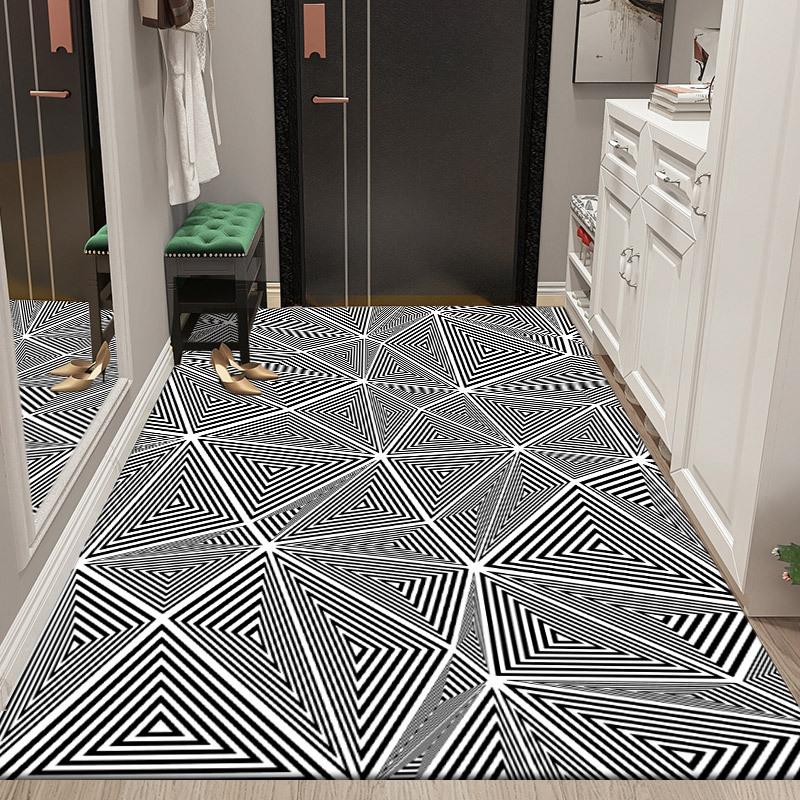 Heim Fußmatte Tür Schmutzabweisender Teppich Schlafzimmer Bettseite Pflegeleicht Wohnzimmer Badezimmer Fußmatte