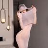 Seamless Glossy Full Body Stockings Sleeping Bag Pearl Full Wrap Anti-Snag Black Silk Tight Bodysuit