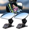 360° Rotates Car Safety View Back Seat Mirror Baby Car Mirror Children Facing Rear Ward Infant Care Square Safety Kids Monitor Interior Mirrors6