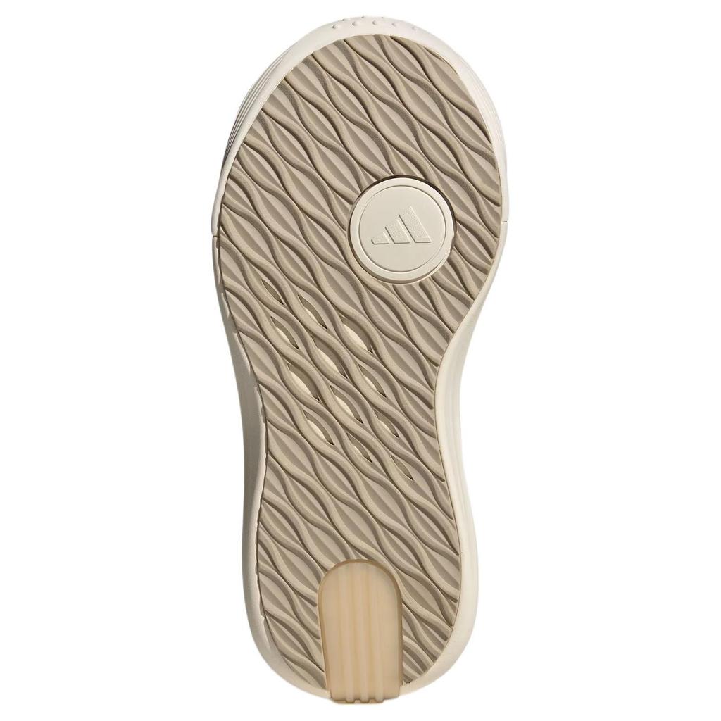 Adidas Maxxcourt Fos Q4 Comfortable Non-Slip Durable Low-Top Casual Shoes Women Sneaker Brown White JR1329