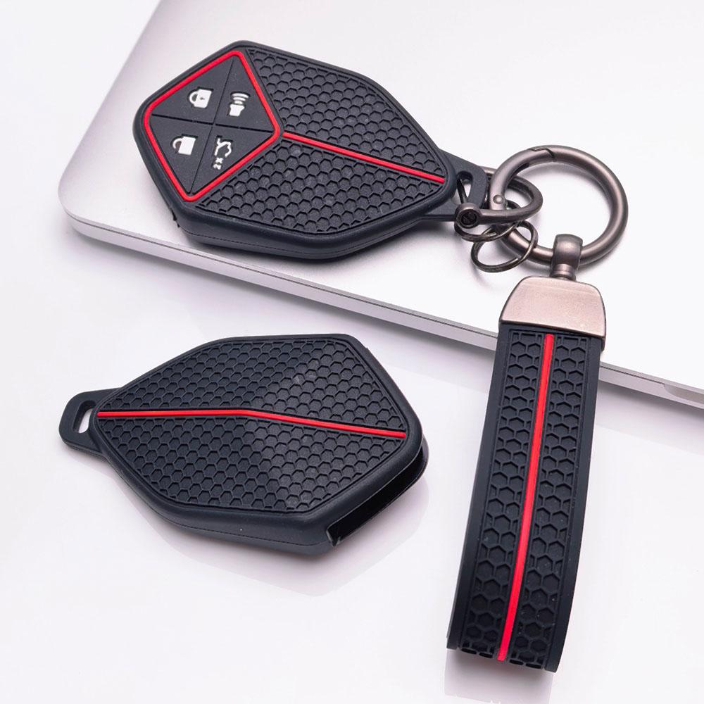 Key Cover for Haval H6 All with Keychain Protective Accessory Key Fob Protection Replacement Daily Use Car Remote Cover Key Shell Accessory