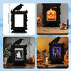Yousheng Crow Decorative Frame Lightweight Portable Gothic Design Multipurpose Photo Frame Halloween Party Decoration