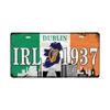 Retro Car 2D Metal Sign, Aluminum Wall Decor 15x30cm