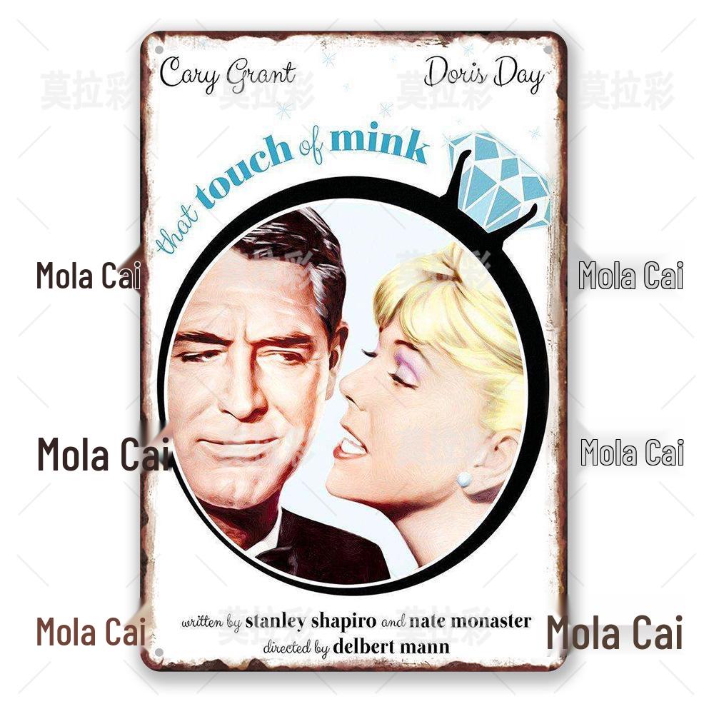 Personalized Retro Movie Poster Tin Sign - Creative American Vintage Metal Art
