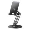 360 Degree Rotating Cellphone Holder Universal for Phone Tablet Folding Tabletop Support Cradle Angle Height Adjustable