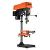 VEVOR 304.8 mm Benchtop Drill Press, 750W, 340-2200 RPM Variable Speed Bench Drill Press, with 0-45 degrees Tilting Worktable, LED Work Light