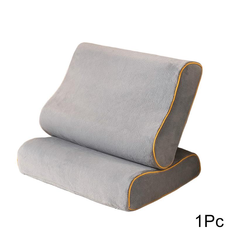 1PC Pillowcase Comfortable Pillow Cover Warm Pillow Case Memory Neck Pillow Milk Velvet Soft Pillow Towel Sleeping Skin-friendly