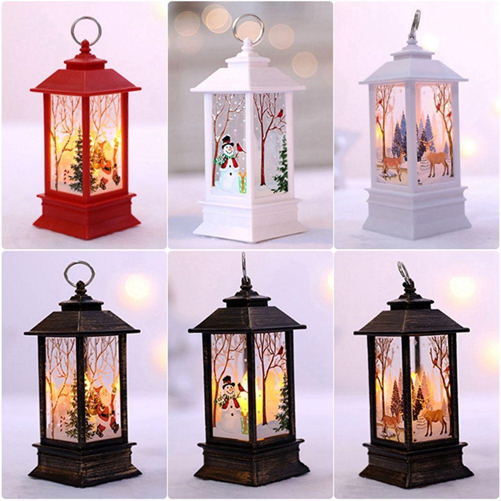 

Desktop Lamp Prop Lights Hanging Ornament Candlestick Lamp Christmas Lights Christmas Lantern 2