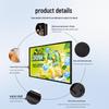 LUOBAOYI Wall-Mounted Digital Signage Display CN plug (adapter included)
