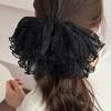 Large big hair accessories for girls women scrunchies elastic band ties korean fascinators elegant vintage  popular fashion