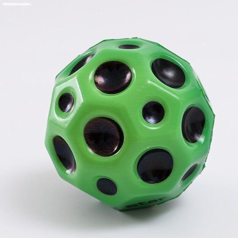 Bouncy Balls Rubber High Bouncing Balls for Kids Sensory Fidget Toys Stress Relief Hole Ball Sports Training Ball Outdoor Games