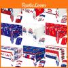 Chile Flag Party Tablecloth With Waterproof Material For Celebrations And Events