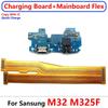 USB Oprava nabíjecího portu Konektor deska + hlavní základní deska Flex kabel pro Samsung A22 A32 4G A33 5G M22 M31S M32 M325F M51 M52