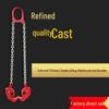 Double Chain Oil Drum Lifter - Multi-functional Forklift Clamp & Hook