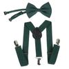 Y-förmiges Baby- und Krawatten-Set für Kinder - Zweiteiliges Verkleidungsoutfit für Kinder mit verstellbarem Baby- und Clip-Krawatte.