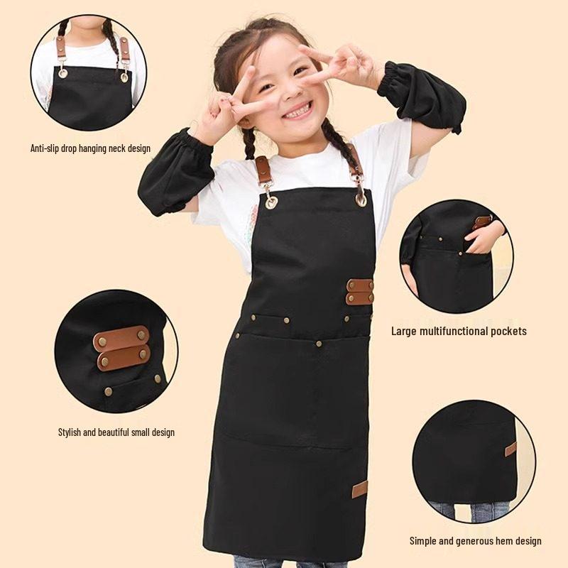 Kids' Waterproof Art Apron for Boys & Girls