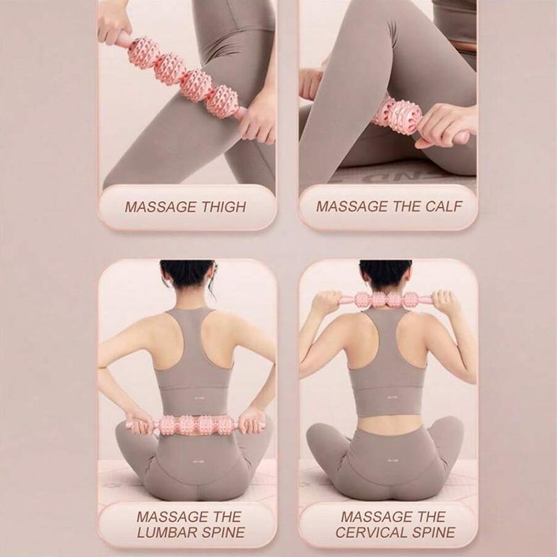 12 Wheel Annular Leg Clamp Massager Anti-cellulite Massager Body Slimming Roller Massage for Body Massager Relax