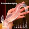 Sofe TPE Crystal Huge Long 6 Size Vagina Stimulator Sex Toys For Women Men Gay Anus Dilator Prostate Massager Anal Plug