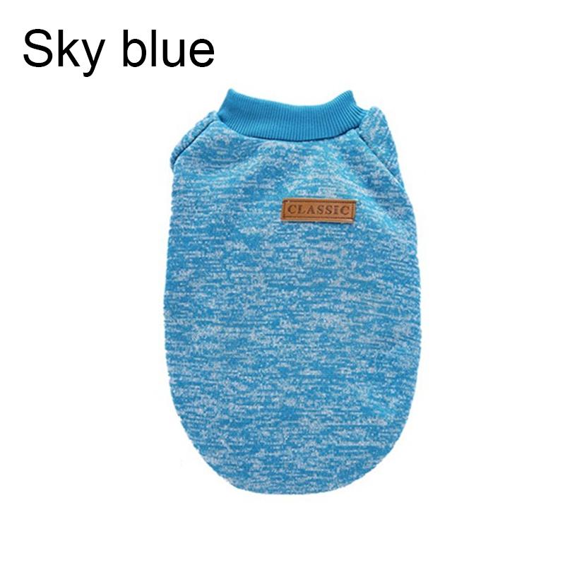 

Куртка для щенка кошки Зимняя теплая одежда для маленьких собак Пальто Классический свитер для питомца Одежда Наряд Толстовки Повседневные костюмы для питомцев XS（old）