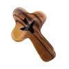 Olived Wood Crosses Comfort and Prayer Crosses Religious Pocket Holding Crosses Gift for Kids Adults Palms Size Crosses