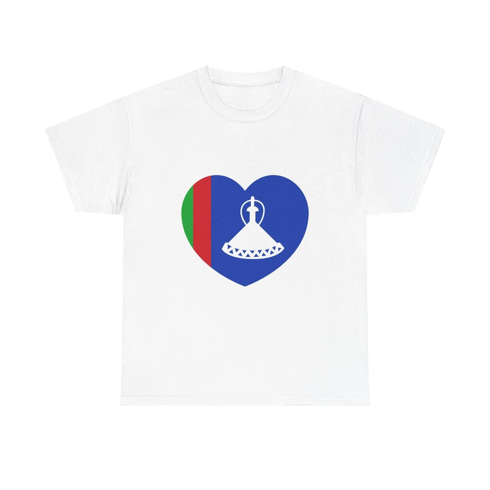 Heart Flag of Lesotho 1966-1987 - T shirt S