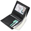 Huztencor Bifold Wallet for Men and Slim Bifold Card Holds 11 Large Coin RFID Black Women, Wallet, Anti-Magnetic, Case, Cards, Capacity, Popular,