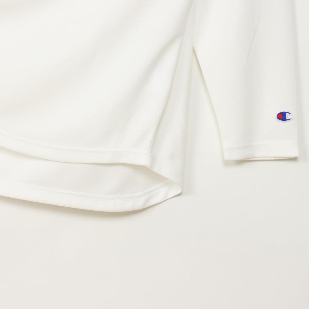 Champion Long Sleeve Crew Relax Quick UV Water One Point Long Sleeve L T-Shirt, Neck, Fit, Drying, Protection, Repellent, Logo, T-Shirt, Men's Sports,