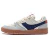 Li Ning Zhengrong 92S Cushioning, Wear Resistant Low Top Skateboard Shoes Men's White Blue AEPU007-3