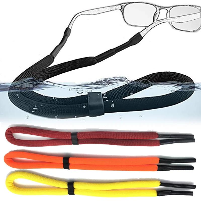 Chaîne de Lunettes de Soleil Flottantes Unisexe pour Sports Nautiques Cordon Antidérapant Cordons de Lunettes Bande Cordon Support Lunettes de Natation Lunettes de Lecture Sangles