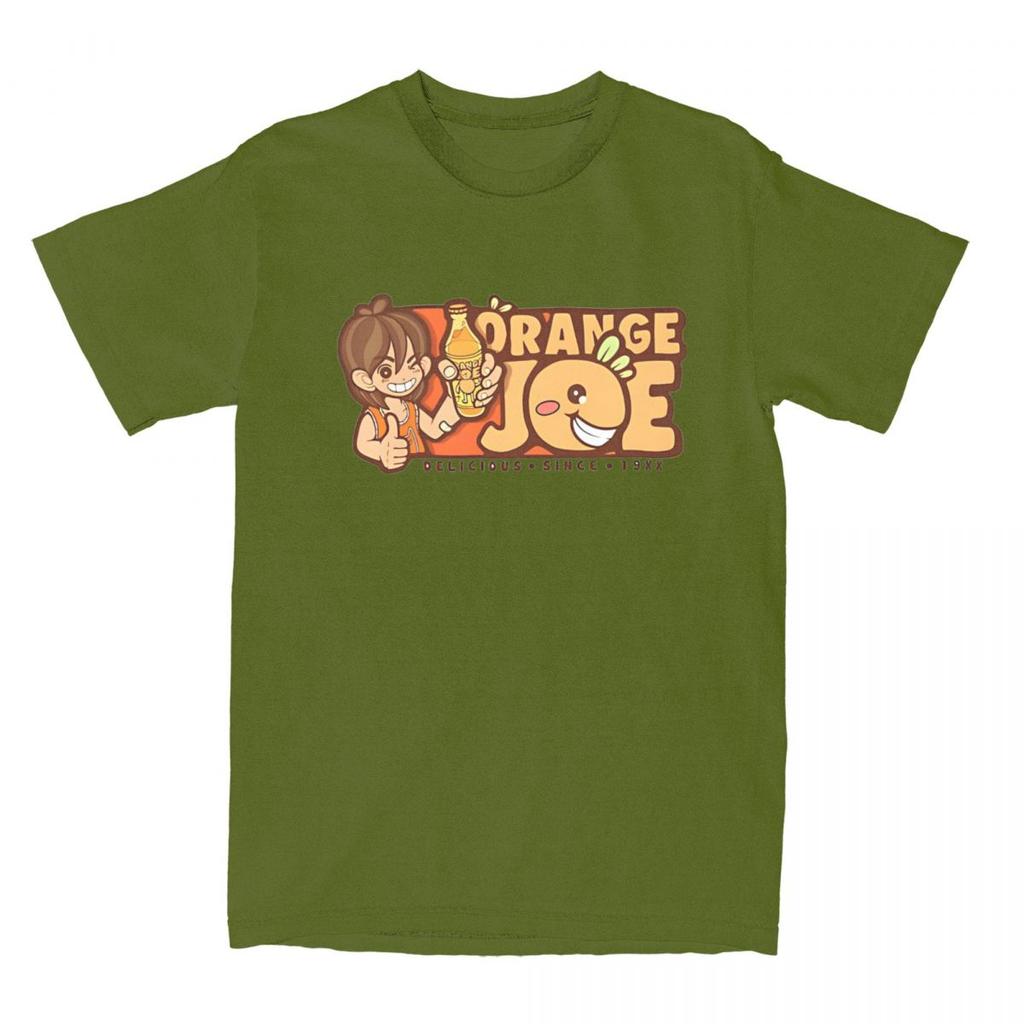Omori Orange Joe Game for Men Women T Shirt Merchandise Unique Tees T-Shirt 100% Cotton Printed Clothes