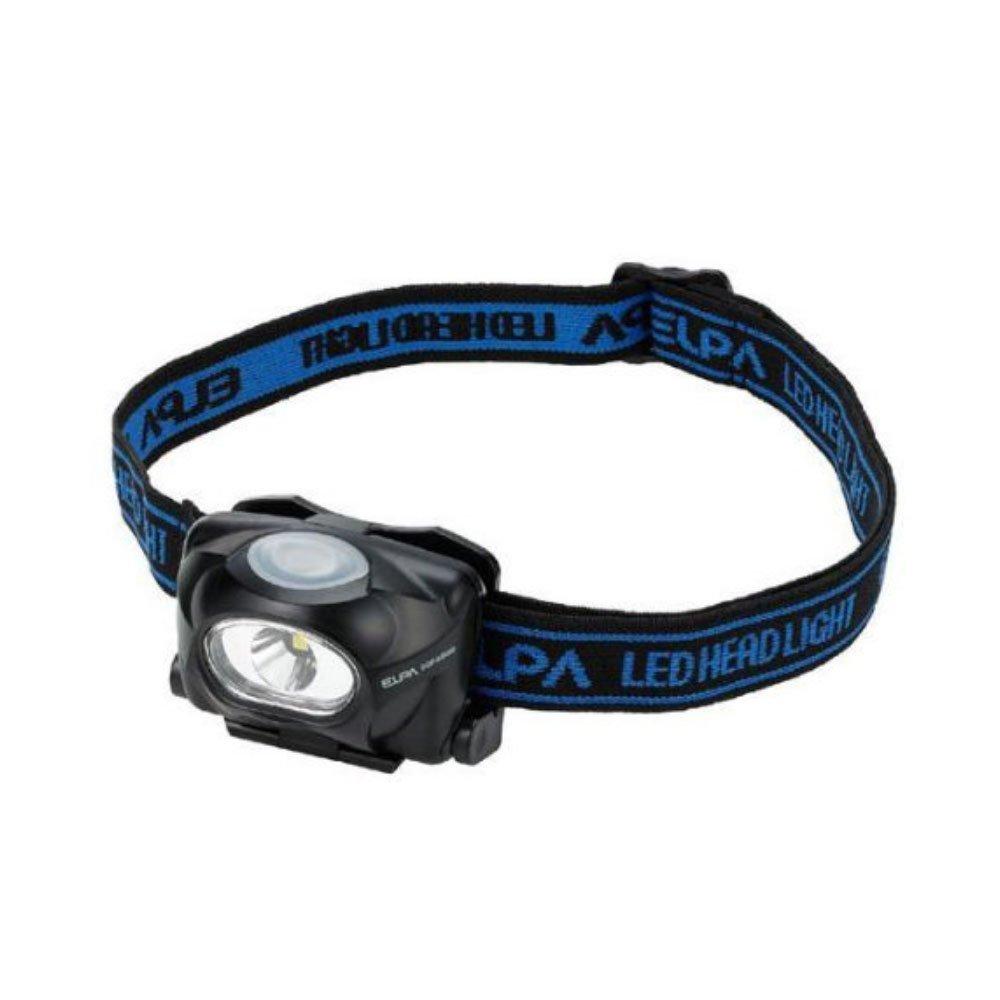 ELPA LED Outdoor Work IPX4 Waterproof Headlight, Light, 50lm, (Splash-Proof) DOP-HD053
