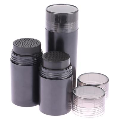 1Pc Empty Can Bottle Hair Enhancing Dense Fiber Fluffy Hairline Powder Box Refillable Dispenser Bottle Plastic Powder Container