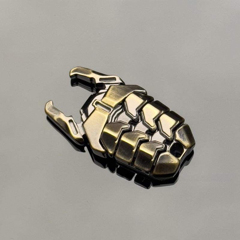 Mech Bug Press Mechanical Slider Clicker Magnetic Push Card Pushing Plate EDC Metal Relieve Stress Reducing Toys Antistresse