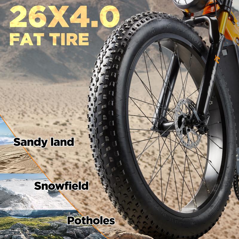 Bici elettriche OTIDA motore 1500W batteria al litio 48V20AH 120KM freno idraulico e-bike 26 pollici mountain bike elettrica per adulti RX50