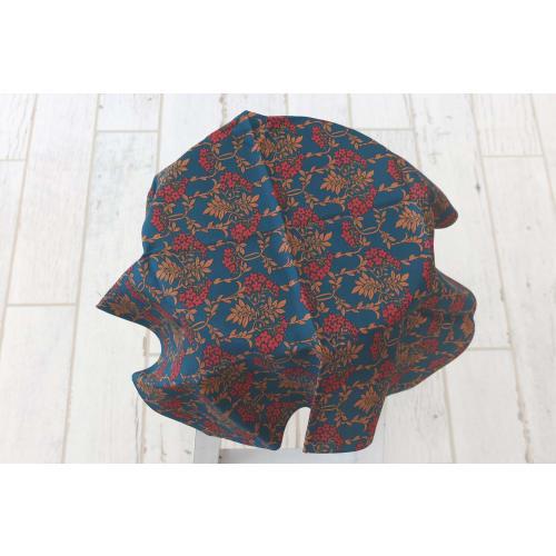 DDintex FLORET LONDON Vintage Cloth, Rayon, Nouveau Mayflower Brown, 50x50cm, Liberty Print