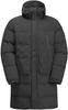 Jacket Jack Wolfskin Dellbrueck Long Jacket Granite Black
