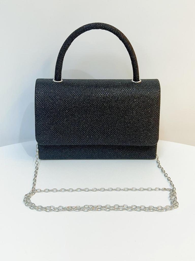 French Evening Crossbody Handbag: Elegant Small Square Party Shoulder Bag