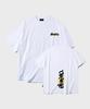 ELIMENO El Smile Painting Oversized Short Sleeve T-Shirt White