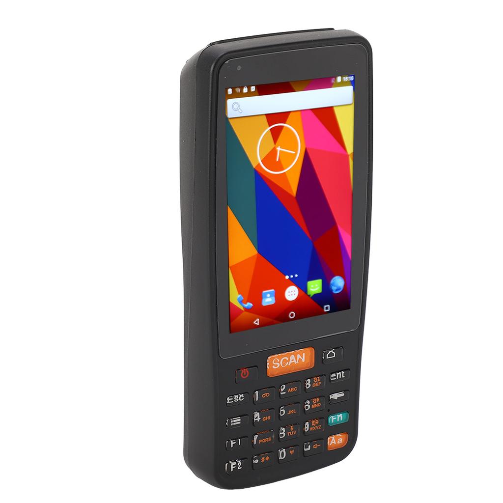 Barcode-Scanner QR-Code-Leser Datensammler Inventur-Scanner 100–240 V AC für Android 6.0 US-Stecker