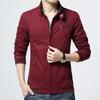 Spring and Autumn new men's jacket handsome trendy versatile casual jacket washed cardigan top