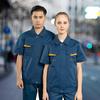 Men's Summer Short-Sleeve Work Uniform Set