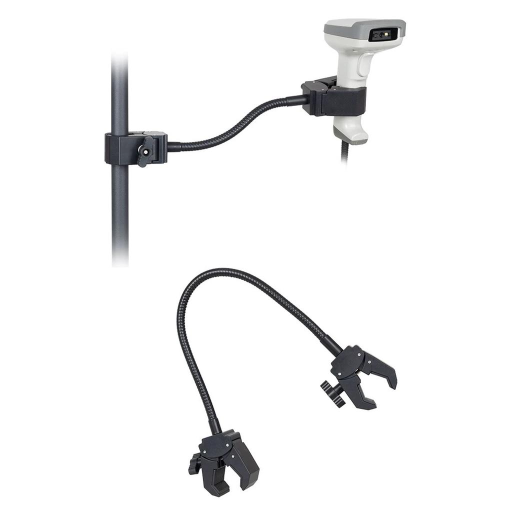 Adjustable 13mm To 45mm Diameter Round Tube Holder Flexible Arm Gooseneck Microphone Stand For Multiple Applications