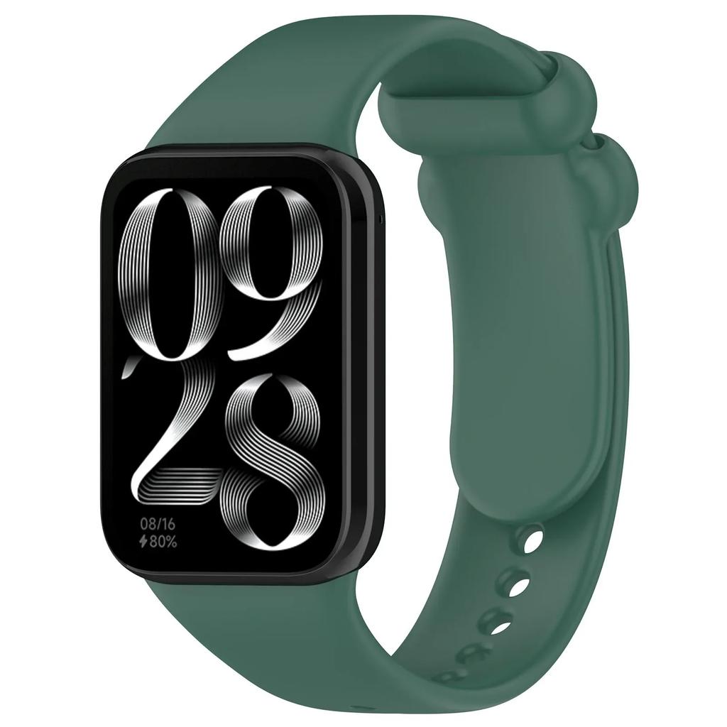 Silicone Strap for Xiaomi Mi Band 9/8 Pro Original Replaceable Wristband for Redmi Watch 5/4 Bracelet Watchband Belt Accessories