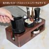 Espresso Tamping Station, Multi-Function Tamping Station, Non-Slip Tamper Station, Storage-Friendly Espresso Station, 51-58mm Tamper Distributor