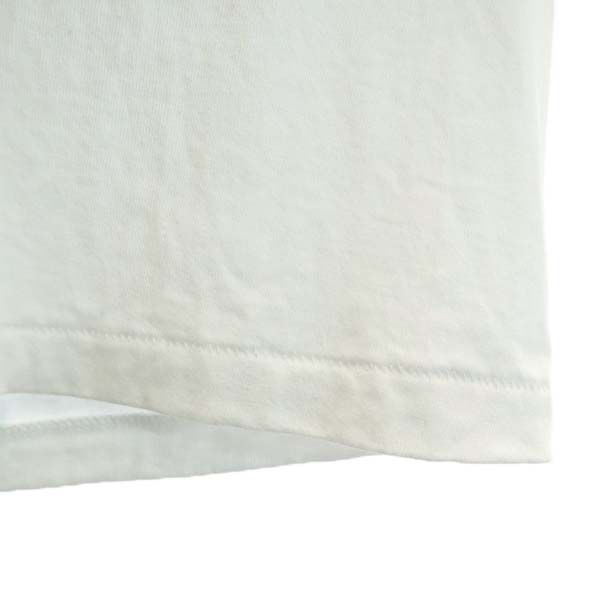 A Bathing Ape Shark Print Short Sleeve T-shirt M White System SHARK Men's Used