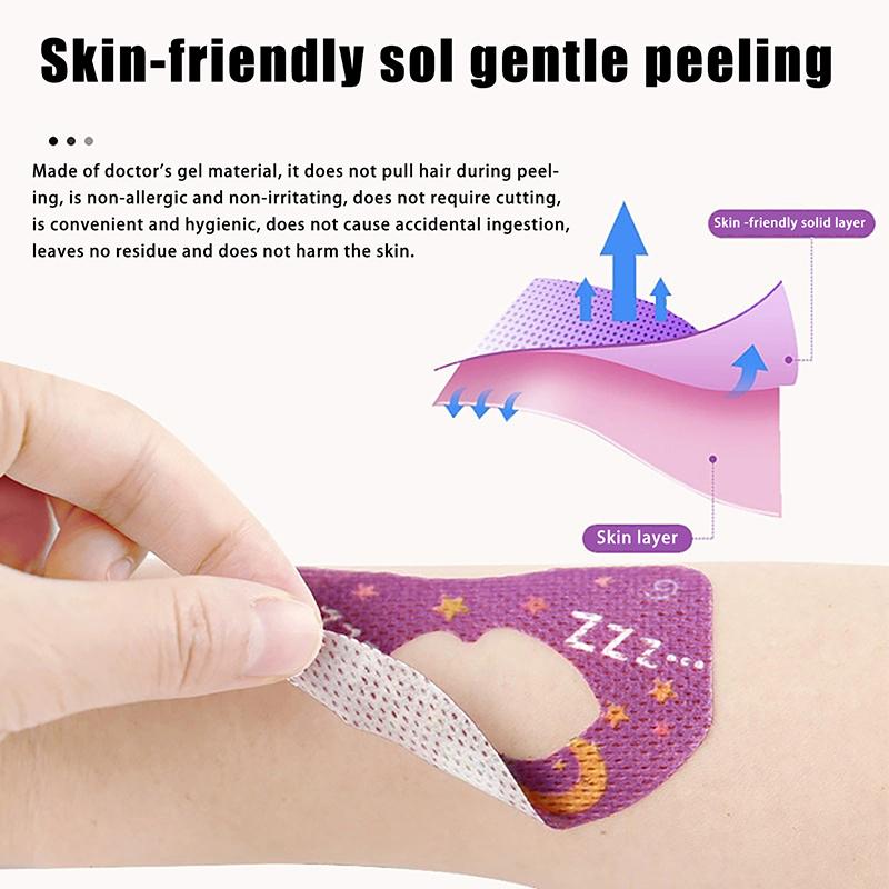 30PCS Children Anti-snoring Stickers Mouth Correction Stickers Anti-snoring Breathing Orthosis Mouth Sticker Improve Night Sleep