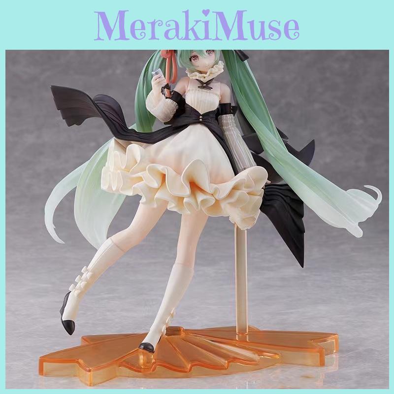 Hatsune Miku Anime Figure Toy Beauty Model Case Desktop Ornament Box Fans Gift