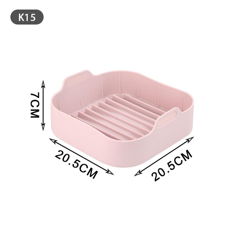 Airfryer Silicone Pot Multifunctional Air Fryers Accessories Fried Baking Tray