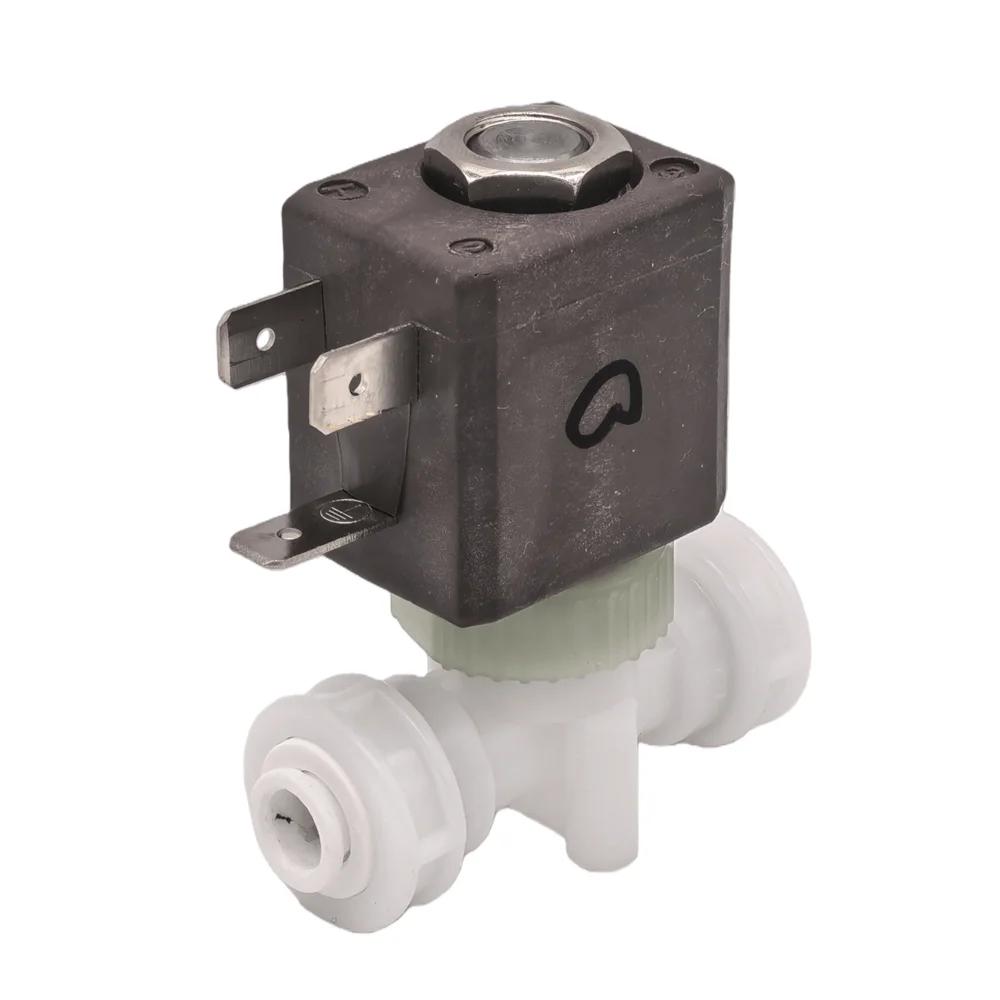 Solenoidový ventil Jiayin JYZ-3 DC12V s 1/4" rozhraním, tlak 0,2-1,0 MPa, je vhodný pro použití v zařízeních, jako jsou kávovary