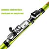 Collapsible Short Section Saltwater Fishing Poles High Strength Carbon Construction Easy Assembly Design